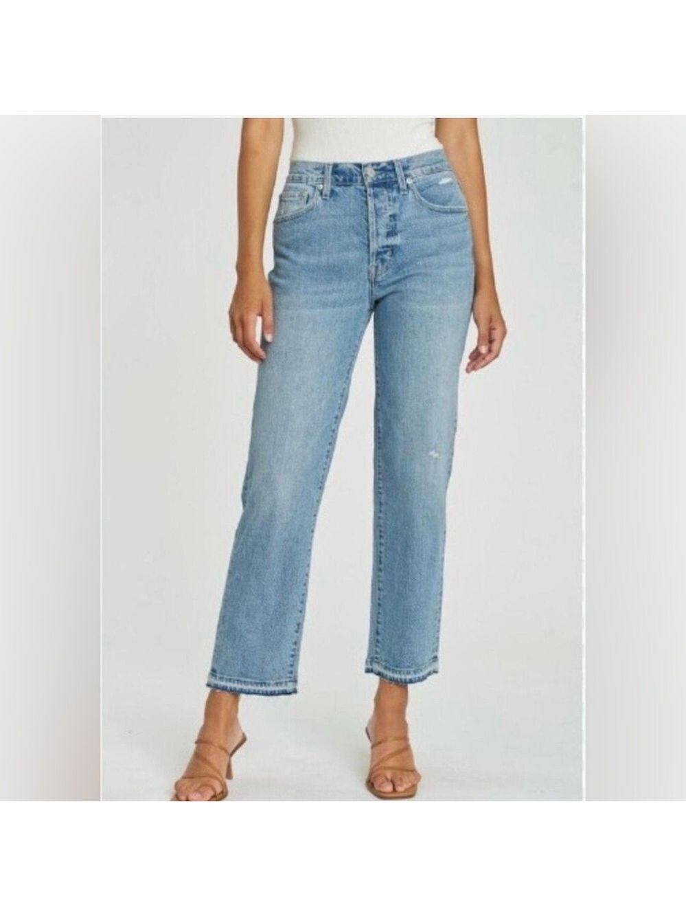Pistola Charlie HR Straight Jeans | Rhythm Vintage Wash | Size 26 | Like New